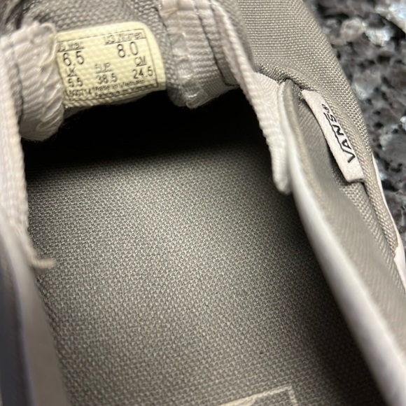Vans Grey Slip-On Shoes - Picture 9 of 9